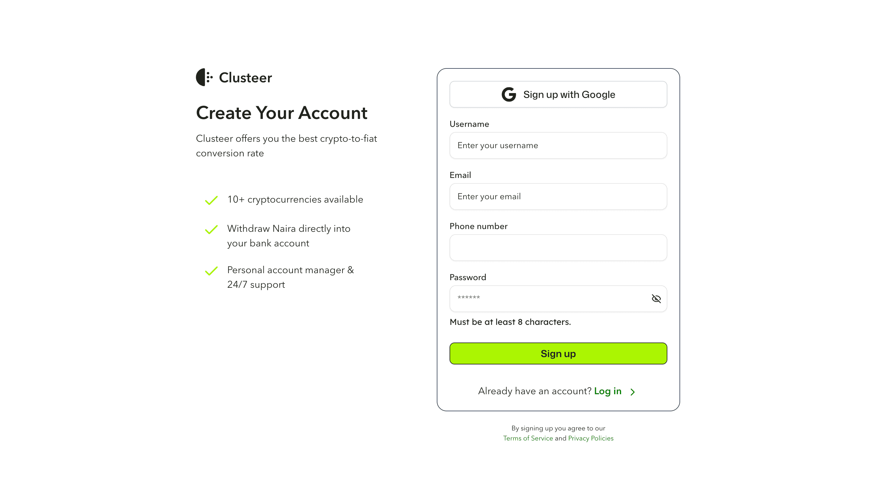 KYC and verification flow